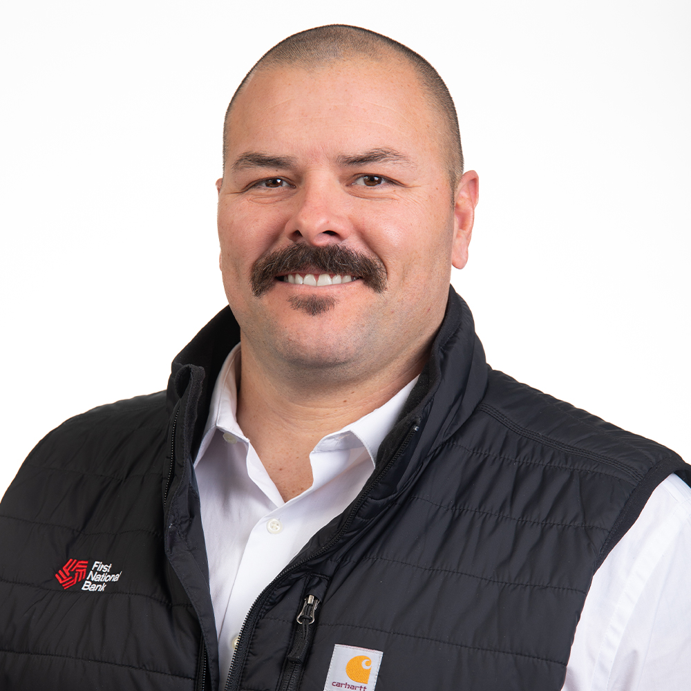 Headshot of Josh Kayser, Ag Banking Team Lead at The First National Bank in Sioux Falls.