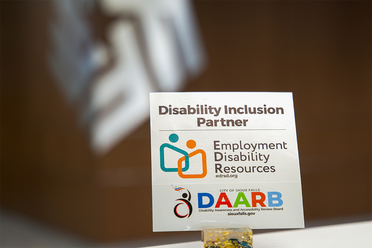 The Disability Inclusion Partner award from Employment Disability Resources.